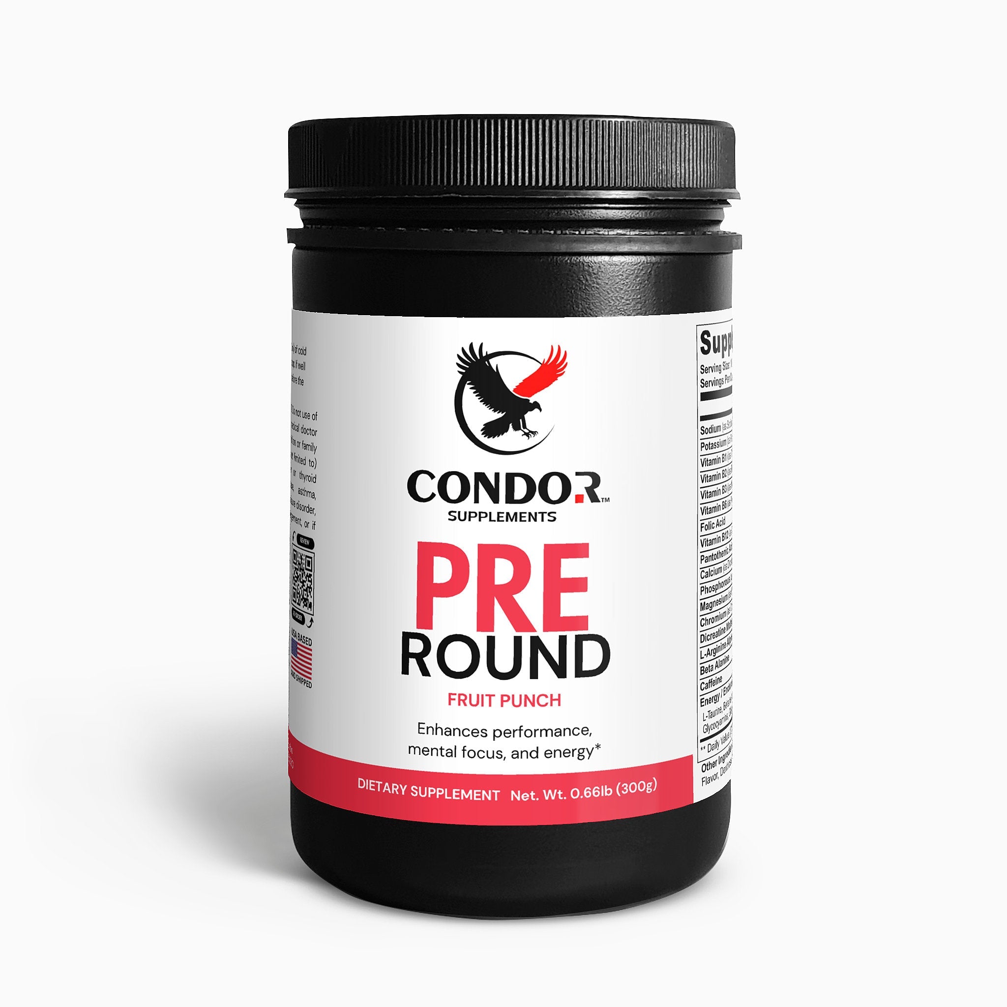 Nitric Shot Pre-Round (Fruit Punch)