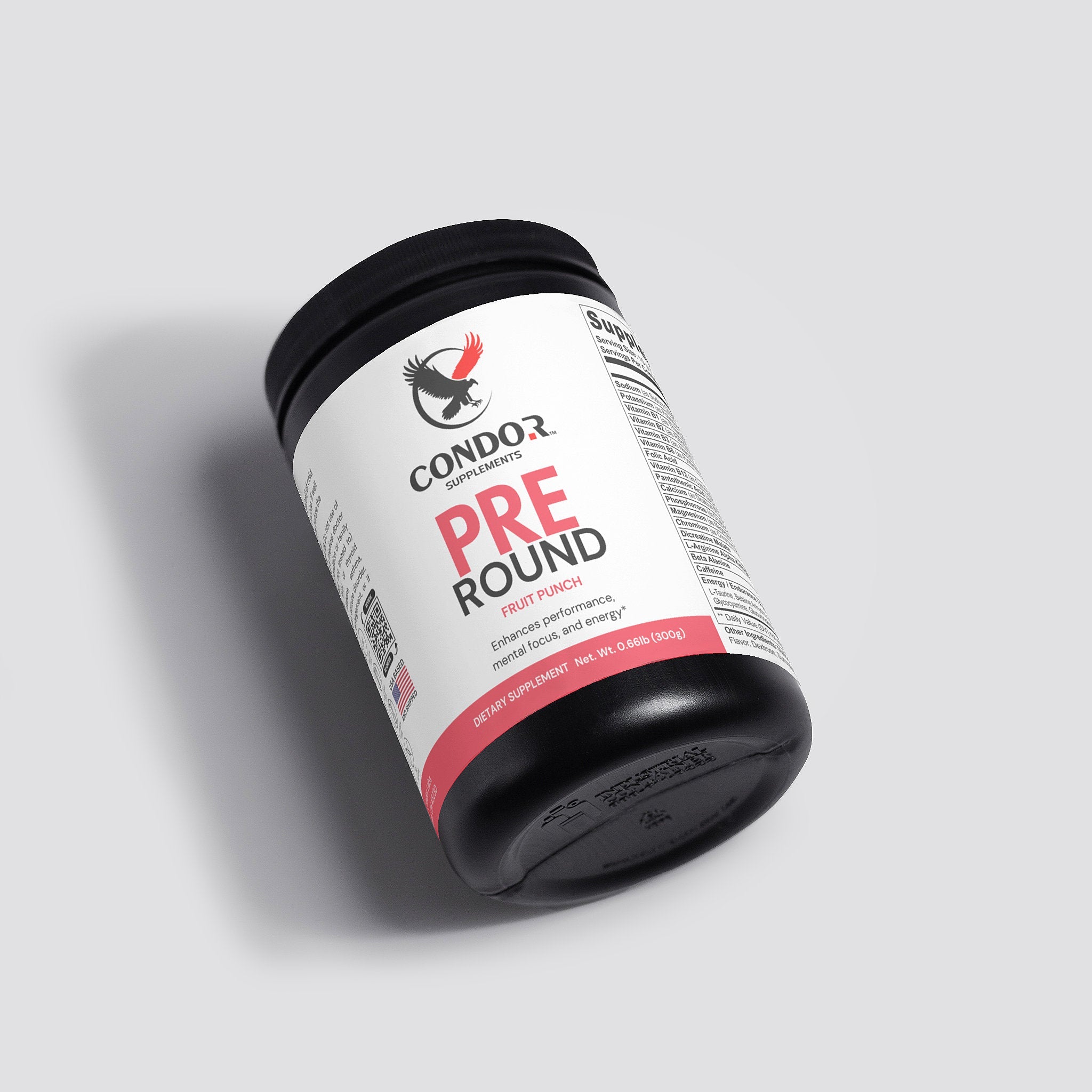 Nitric Shot Pre-Round (Fruit Punch)
