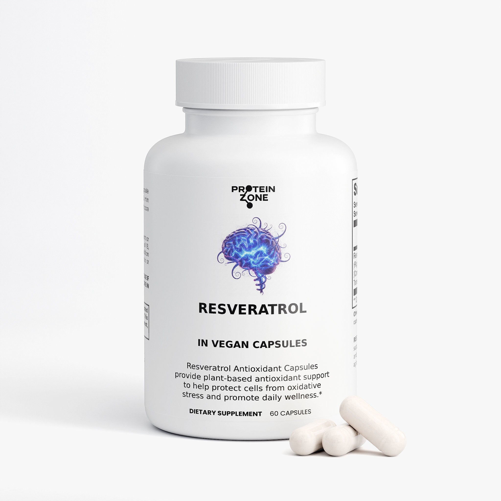 Resveratrol 600mg - Cellular Health & Antioxidant Capsules