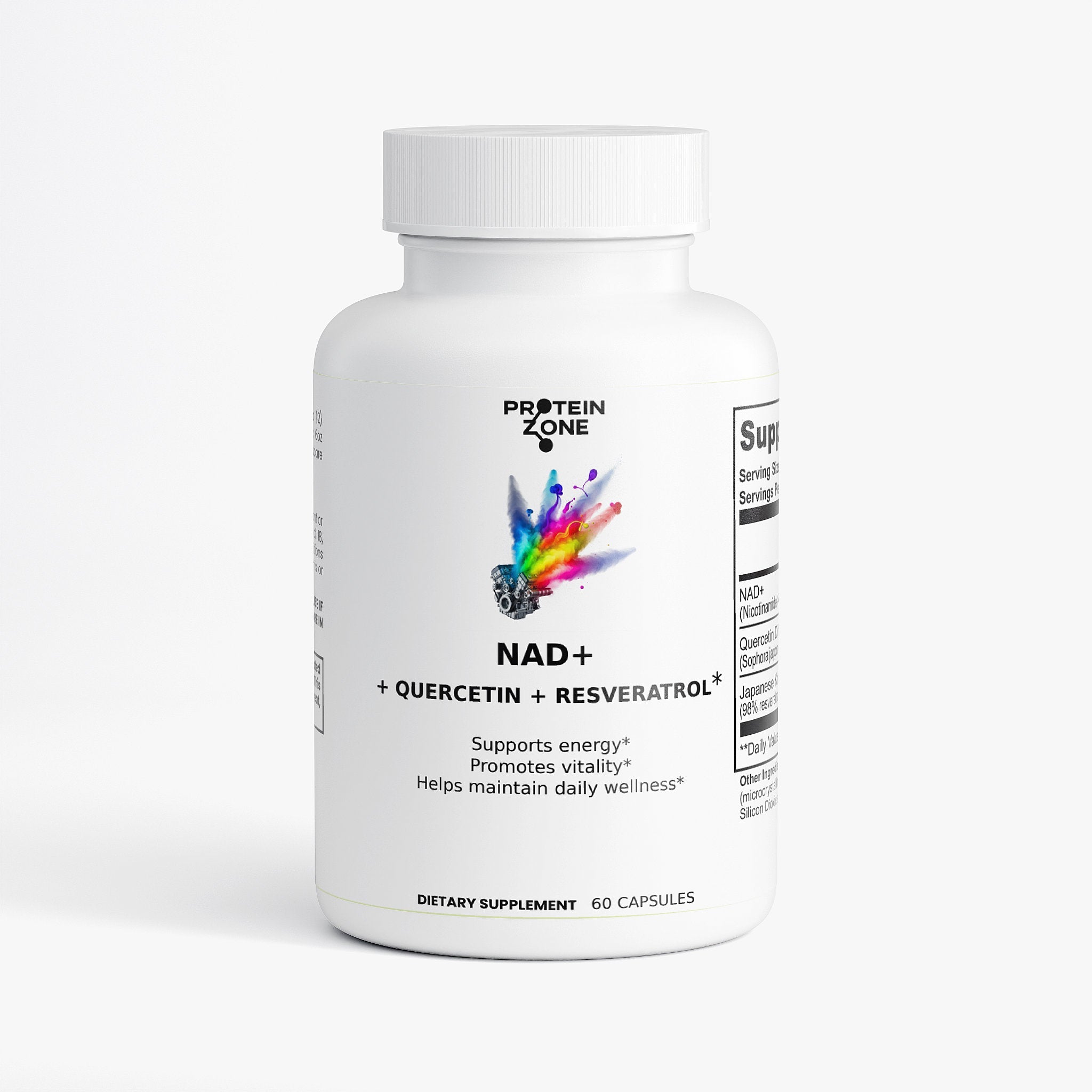 NAD+ Complex | Cellular Energy & Aging Support with Resveratrol