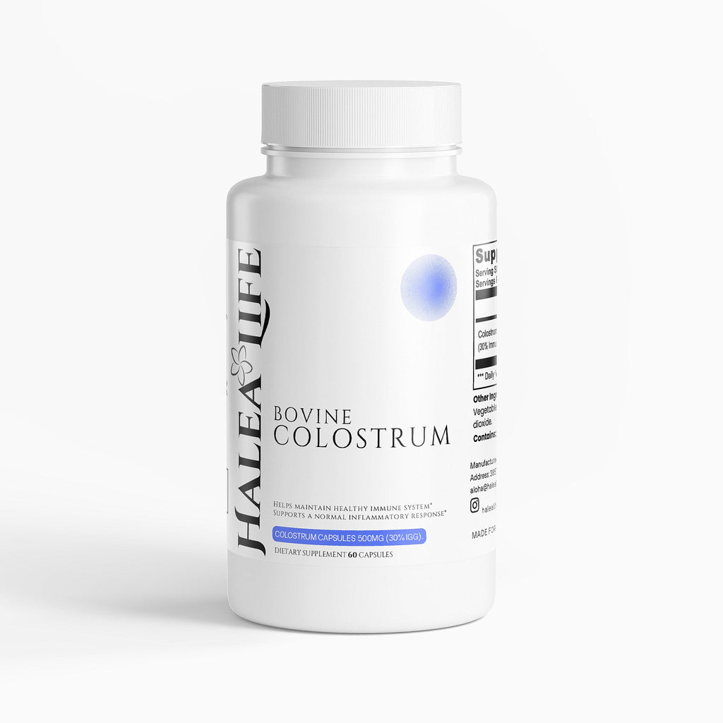Bovine Colostrum Capsules 500mg | Immune & Gut Support