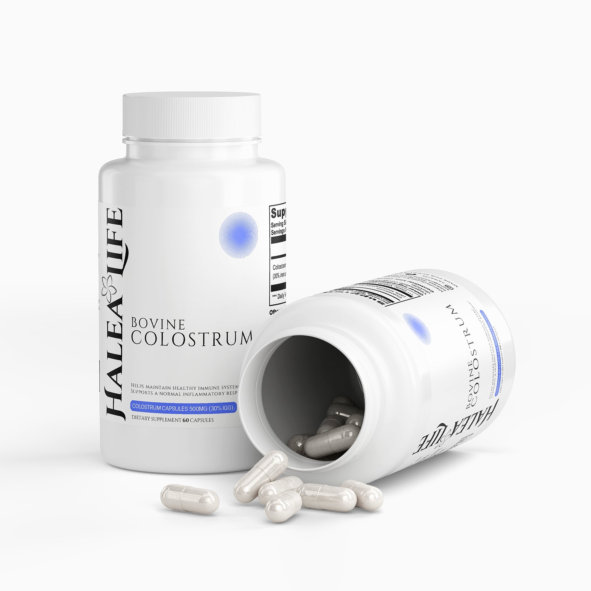 Bovine Colostrum Capsules 500mg | Immune & Gut Support