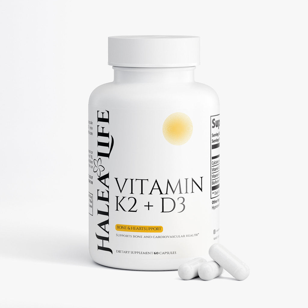 Vitamin D3 & K2 Capsules | Advanced Bone & Heart Support