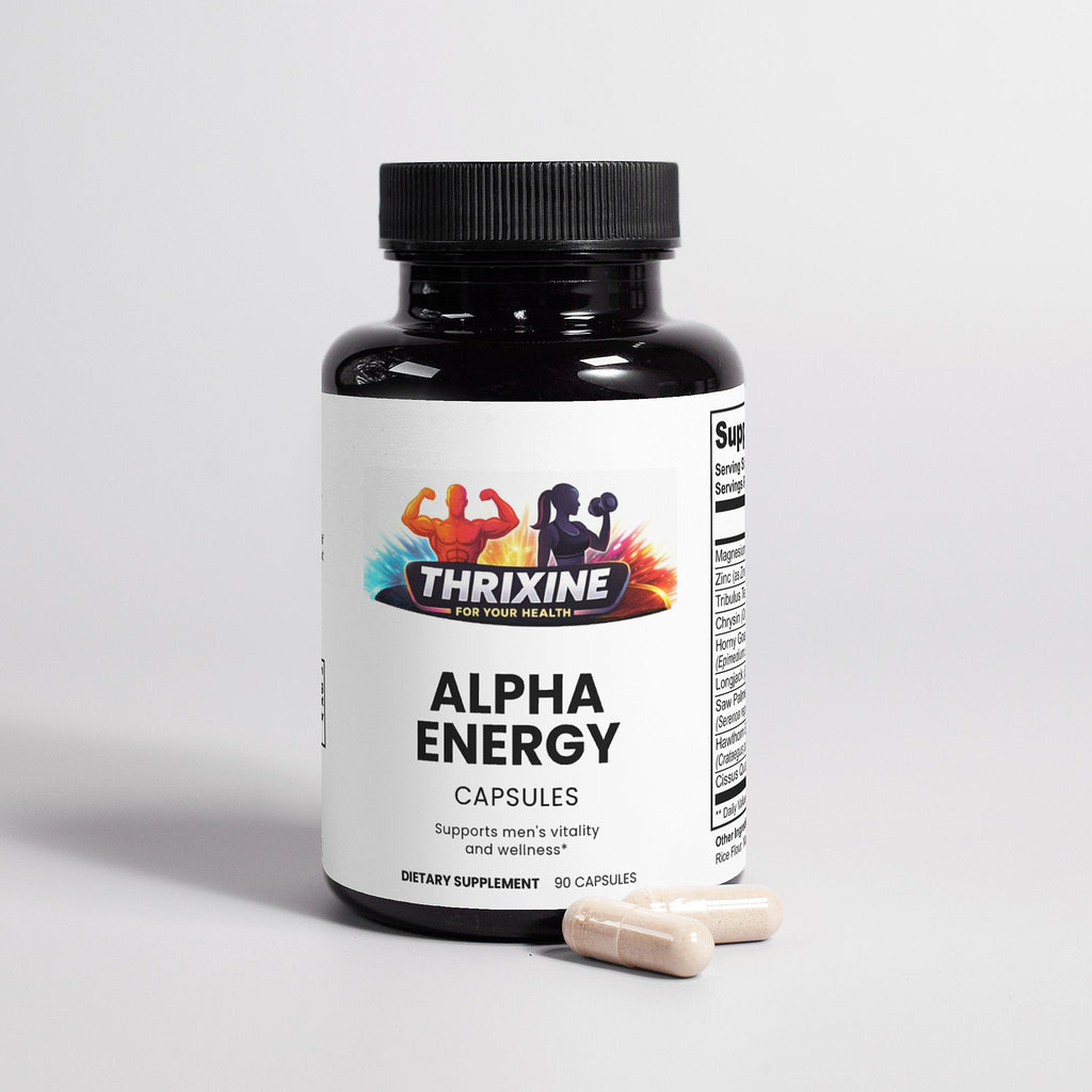 Alpha Men's Vitality Support Capsules - Made in the USA