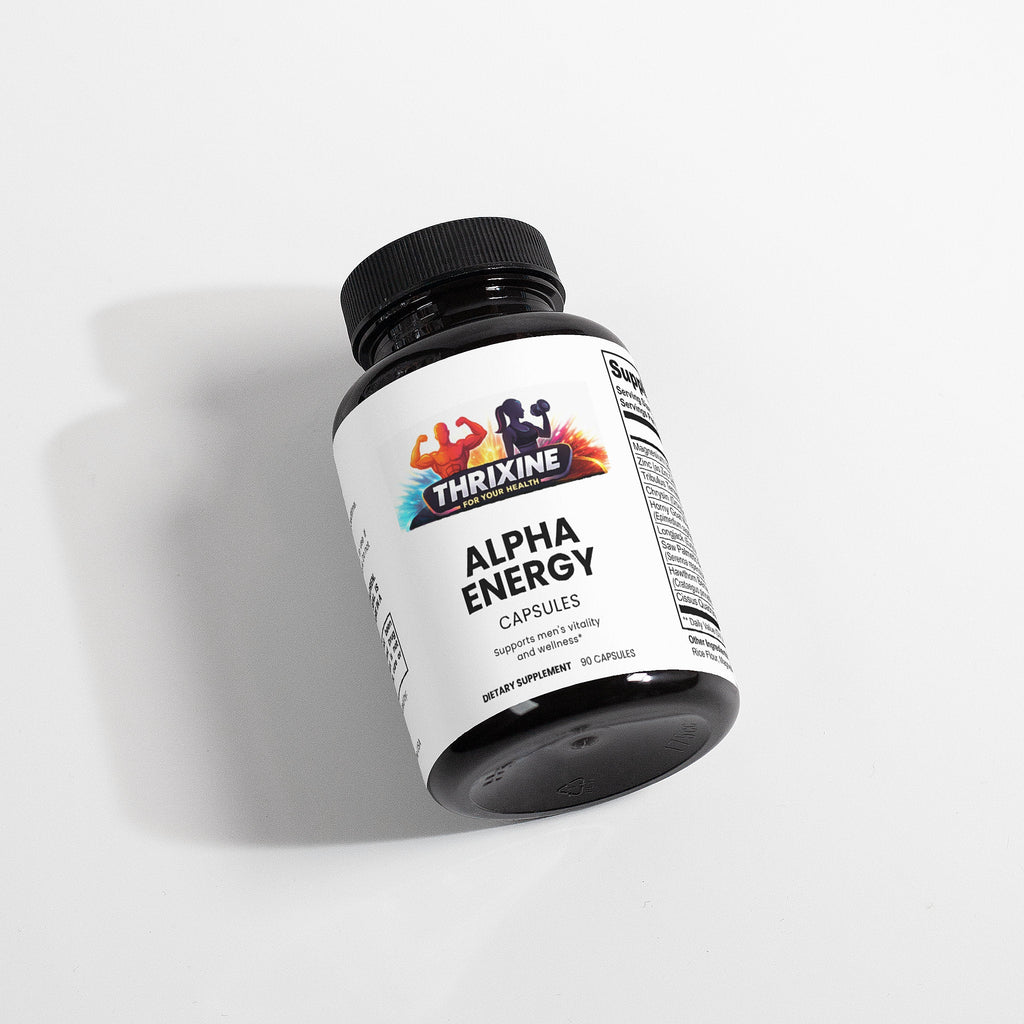 Alpha Men's Vitality Support Capsules - Made in the USA