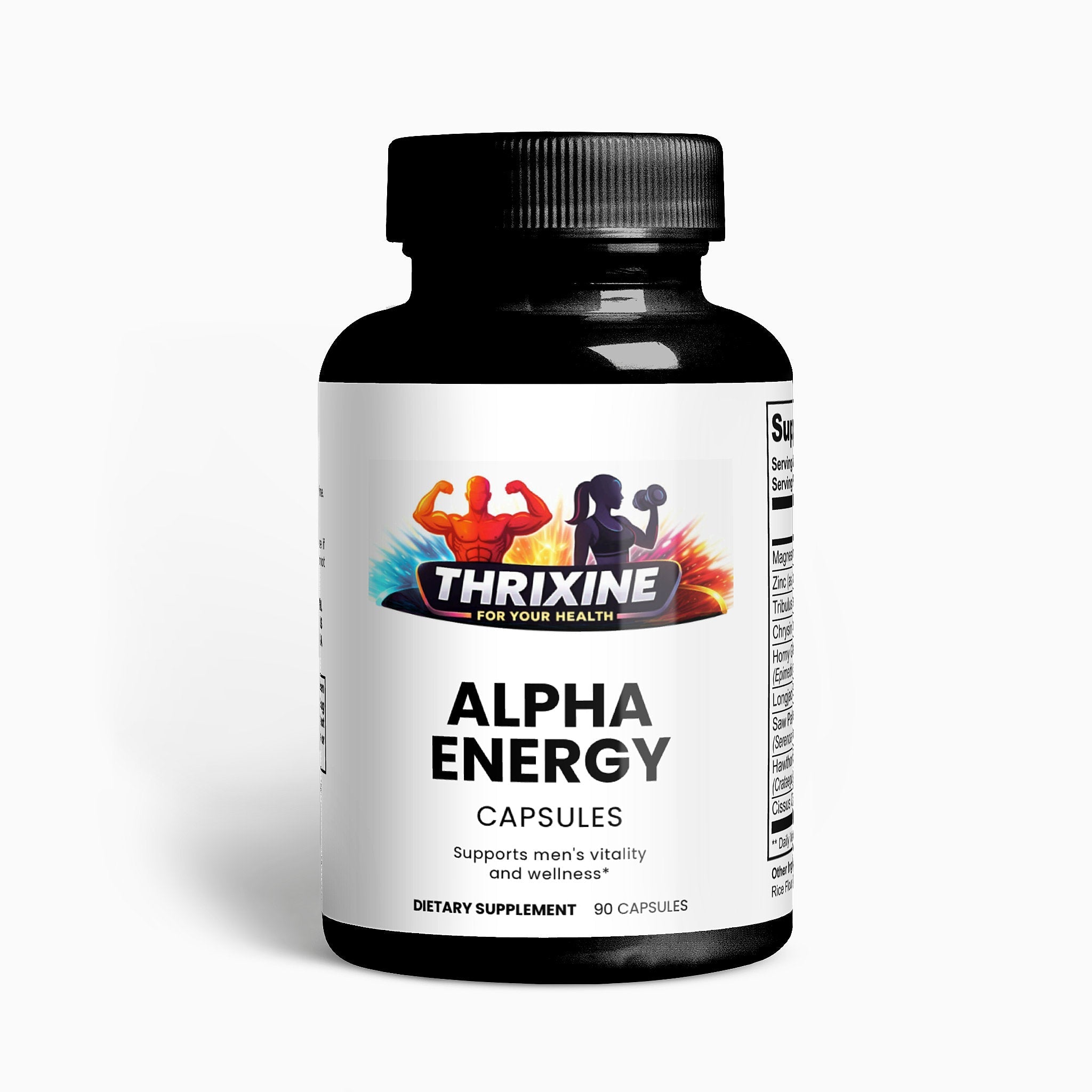 Alpha Men's Vitality Support Capsules - Made in the USA