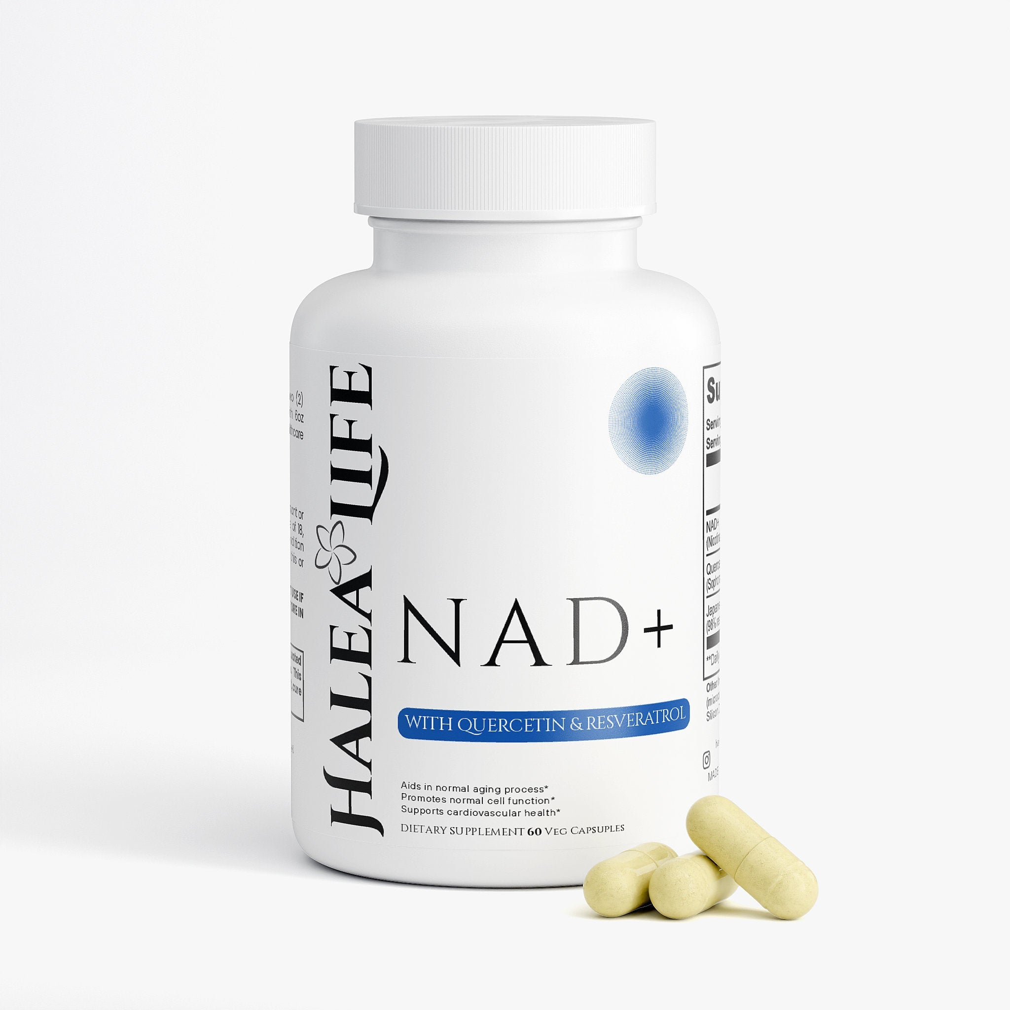 NAD+ Cellular Vitality Capsules 500 mg