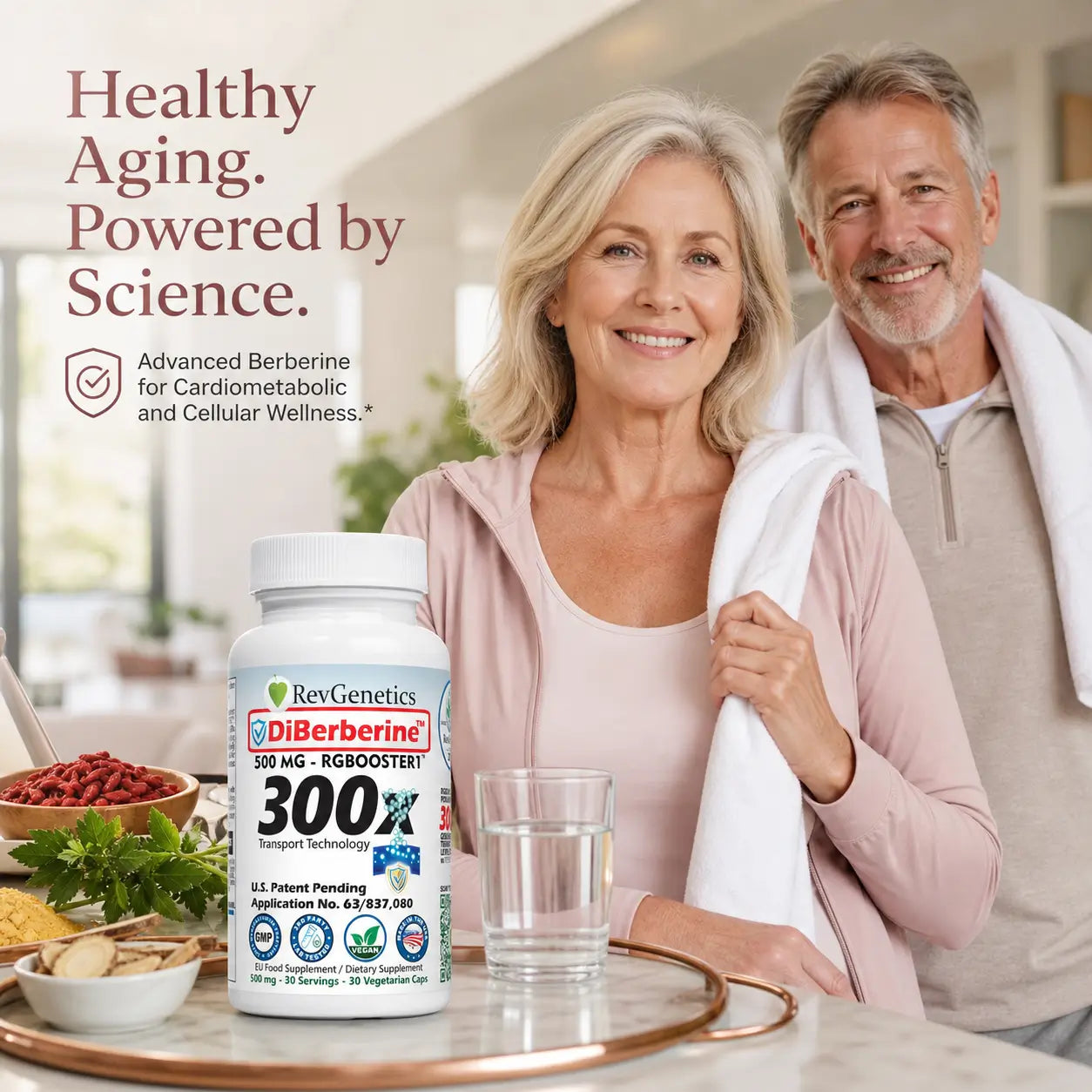 DiBerberine 300x: Dihydro Berberine Enteric + 300x Patent Pending Booster