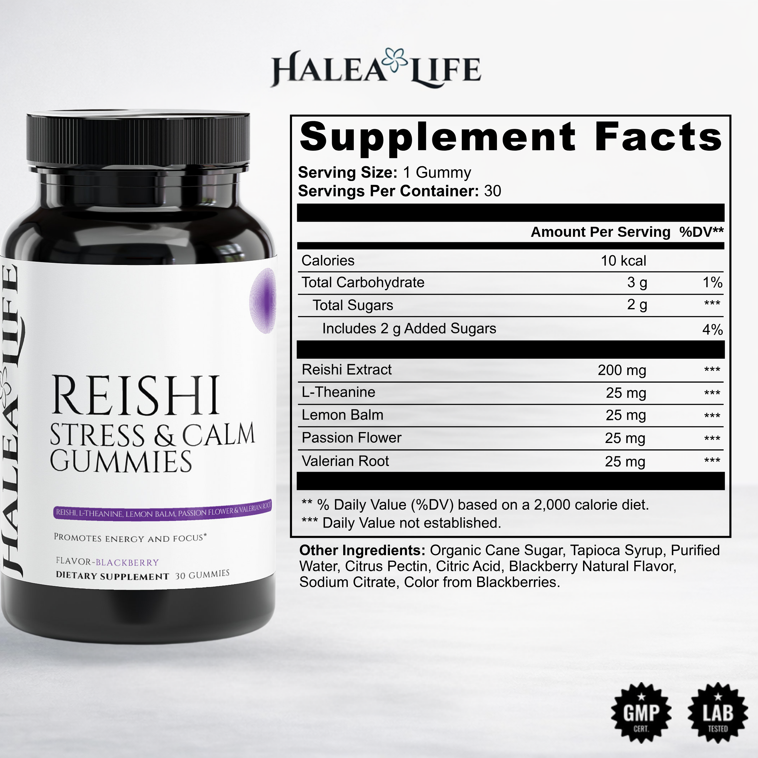 Reishi Stress & Calm Gummies