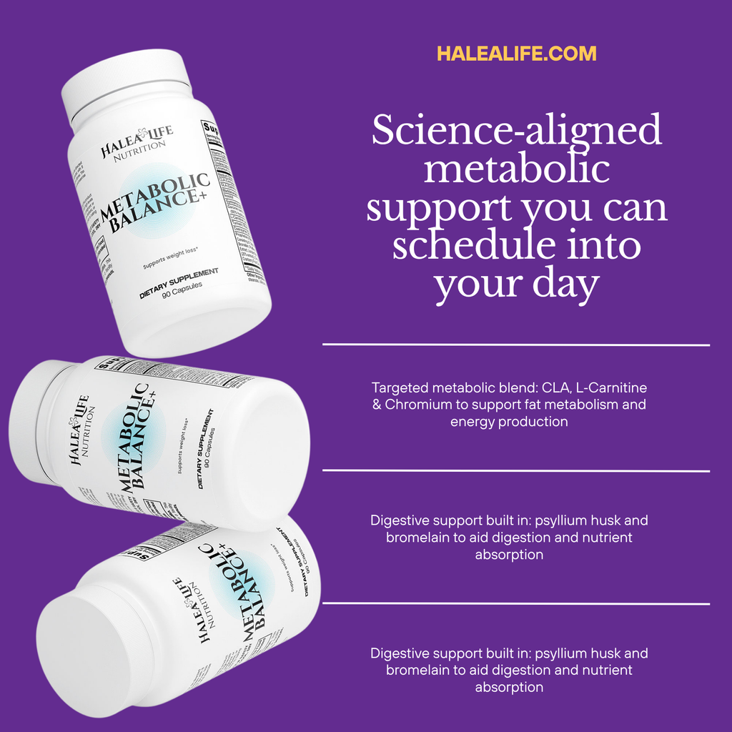 Metabolic Balance+ Capsules - CLA, L-Carnitine, Chromium & Turmeric