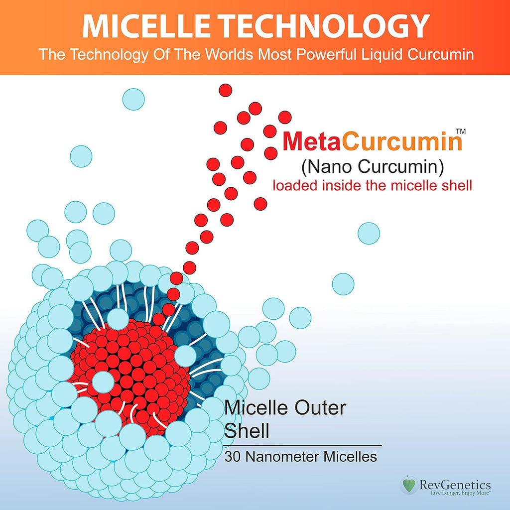 MetaCurcumin 277x: 10x SIRT6 Boost, No Pepper