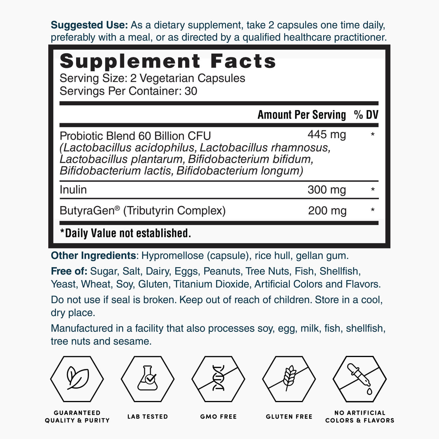 Nature's Lab Gold ProTotal - 60 Capsules
