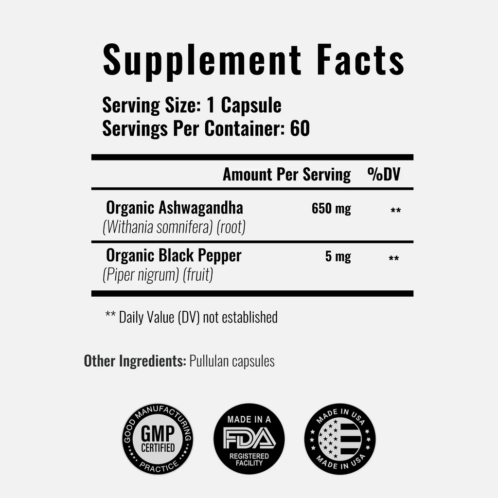 Ashwagandha Extra Strength Formula