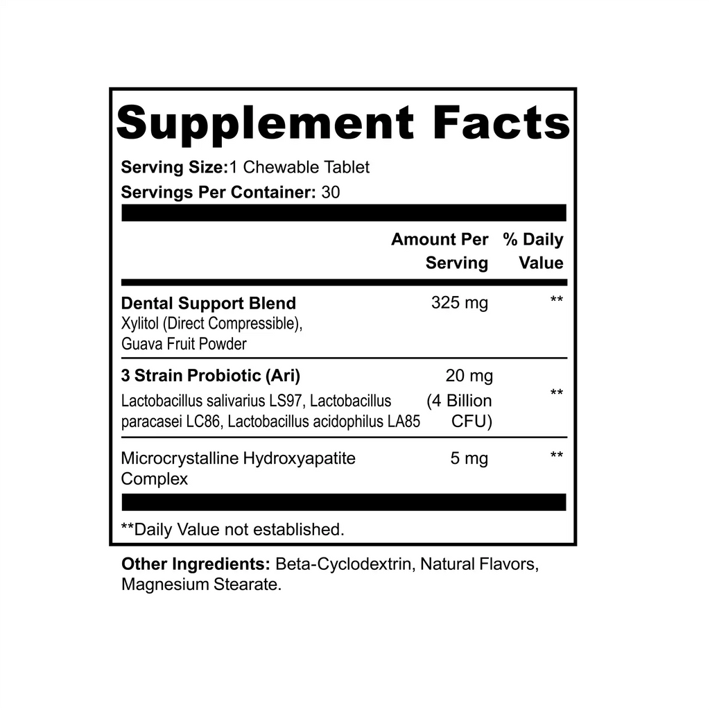 Dental + Oral Health Chewables