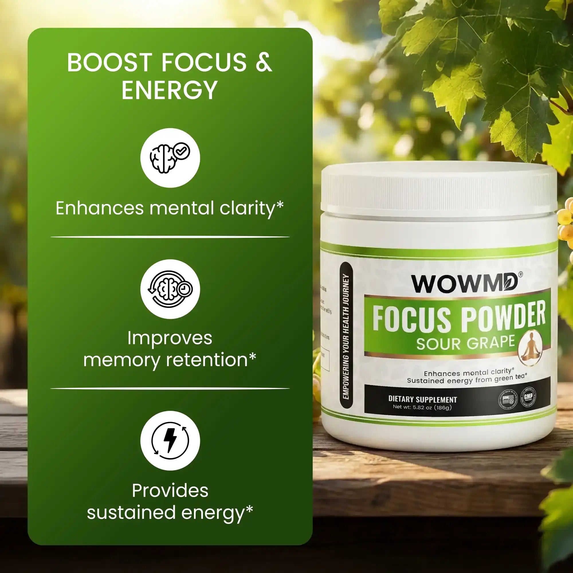 Focus Powder (Sour Grape)