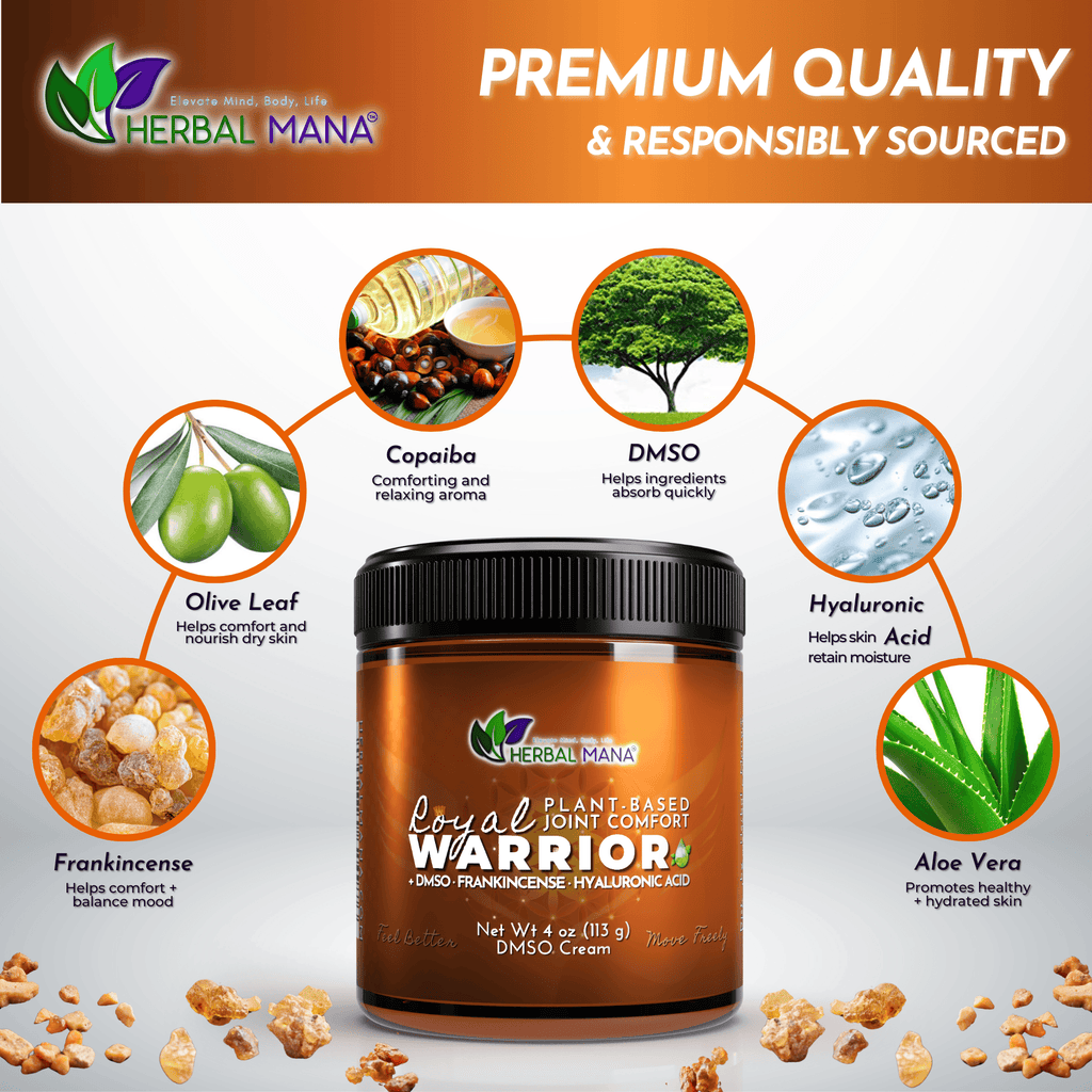 Frankincense DMSO Cream for Joint Pain | Royal Warrior