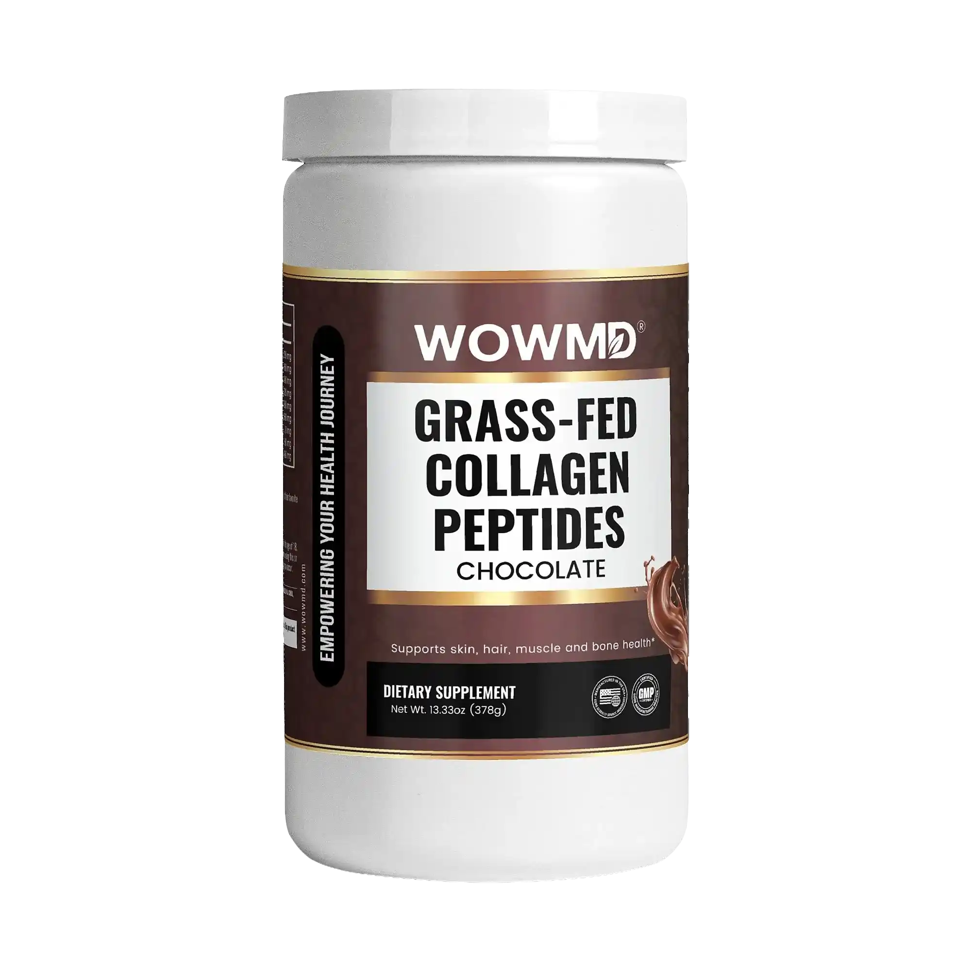 Grass-Fed Collagen Peptides Powder (Chocolate)