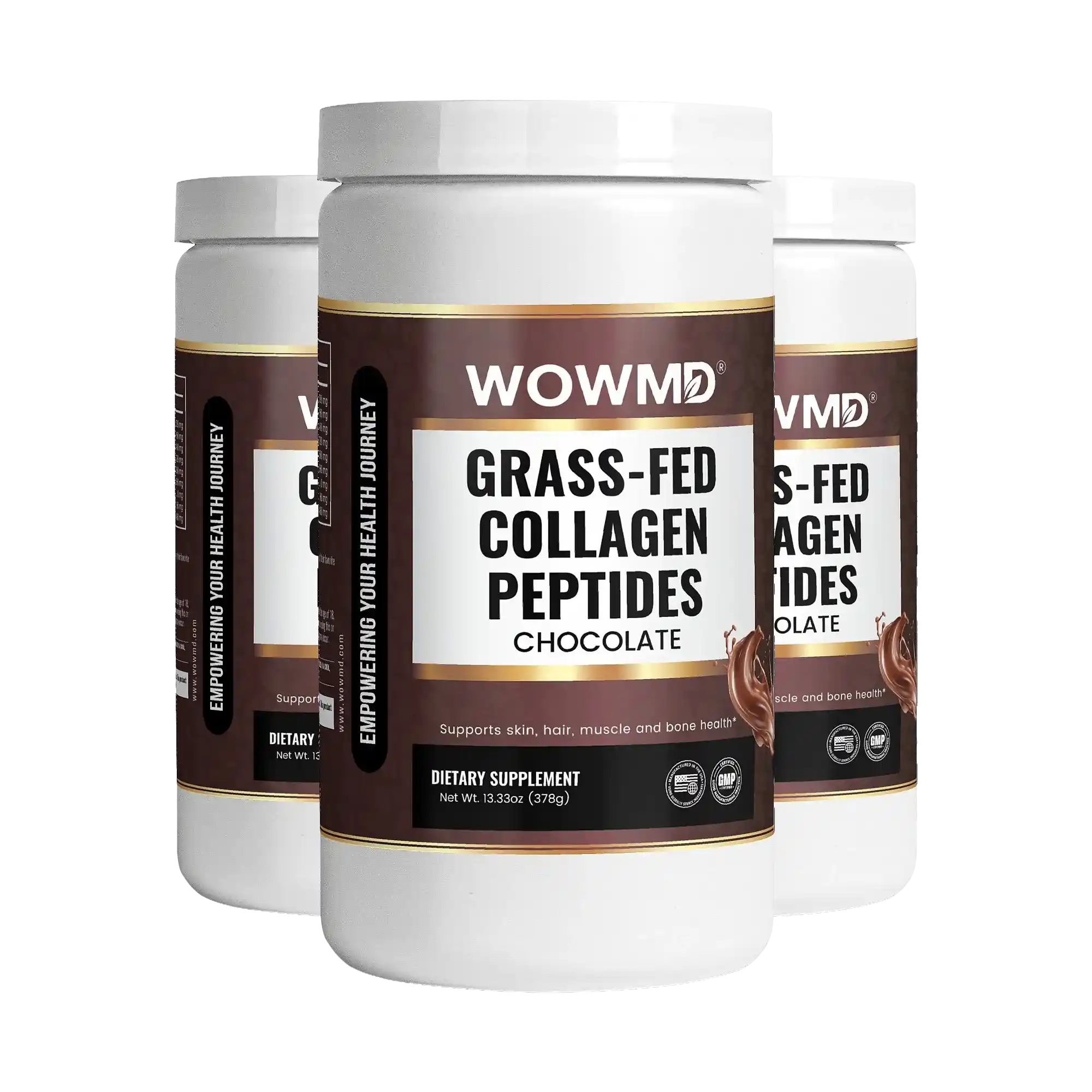 Grass-Fed Collagen Peptides Powder (Chocolate)