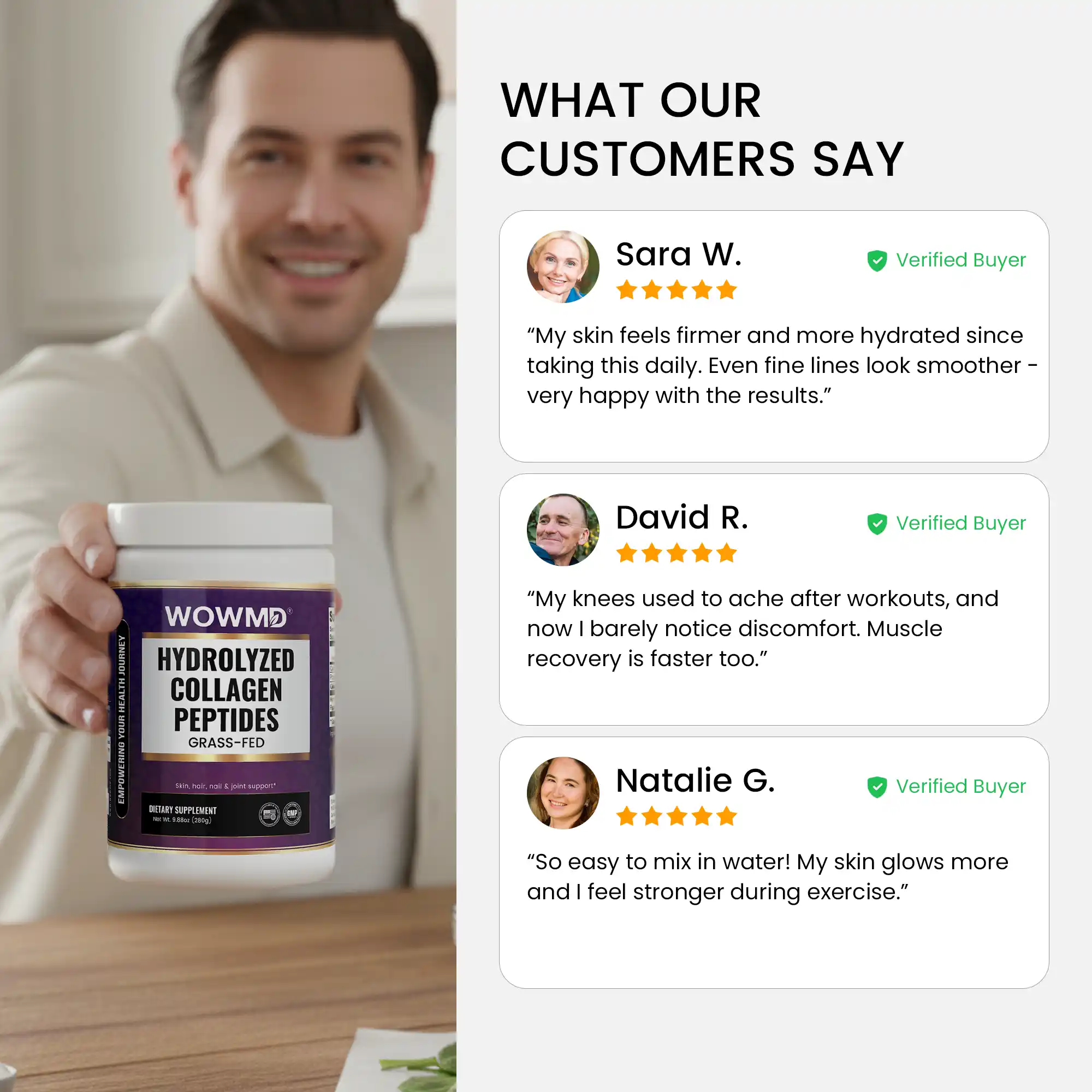 Grass-Fed Hydrolyzed Collagen Peptides
