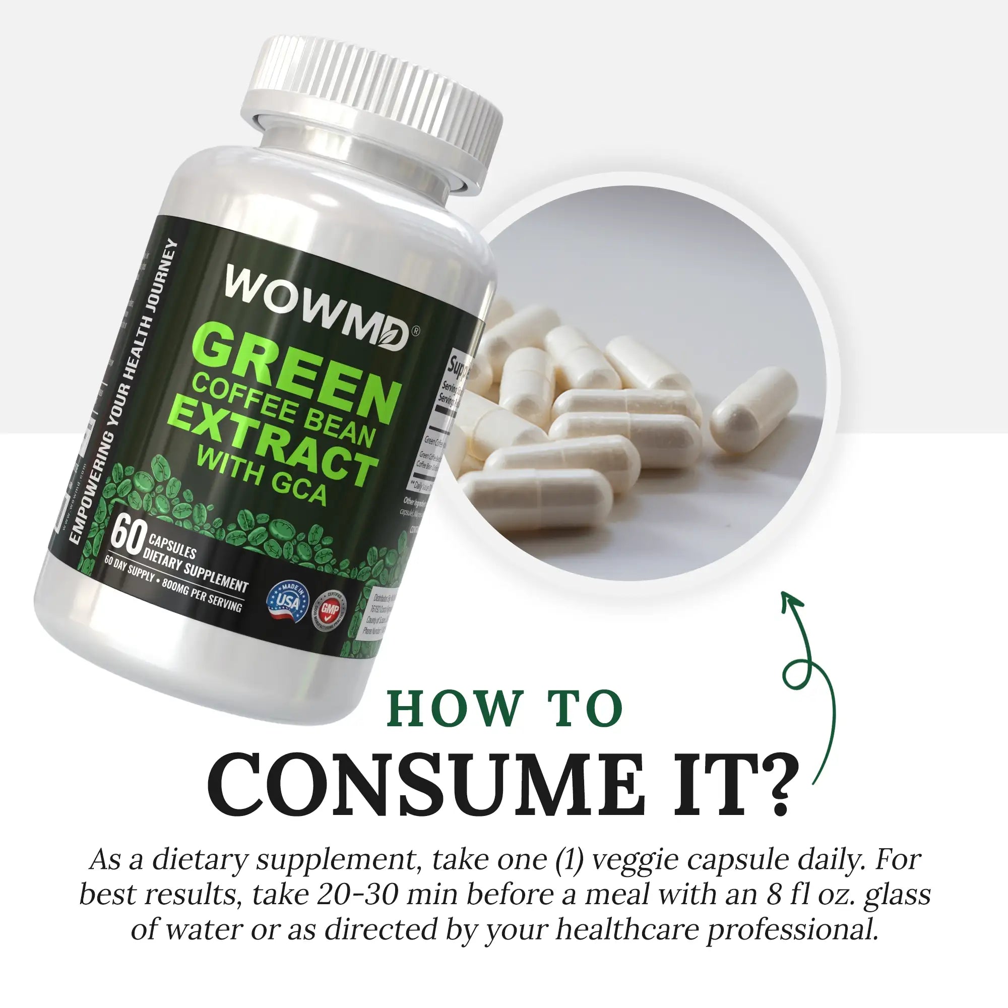 Green Coffee Bean Extract With GCA