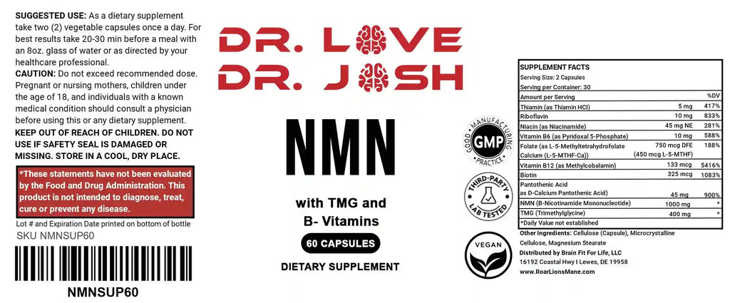 Dr Love's NMN - 1000mg