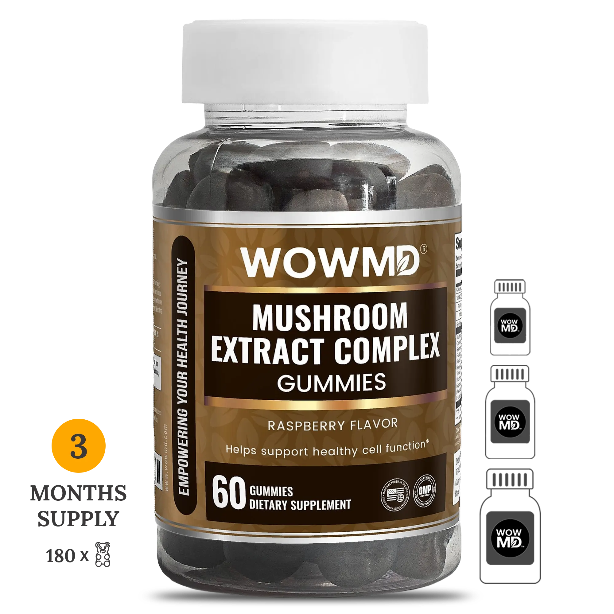 Mushroom Extract Complex Gummies