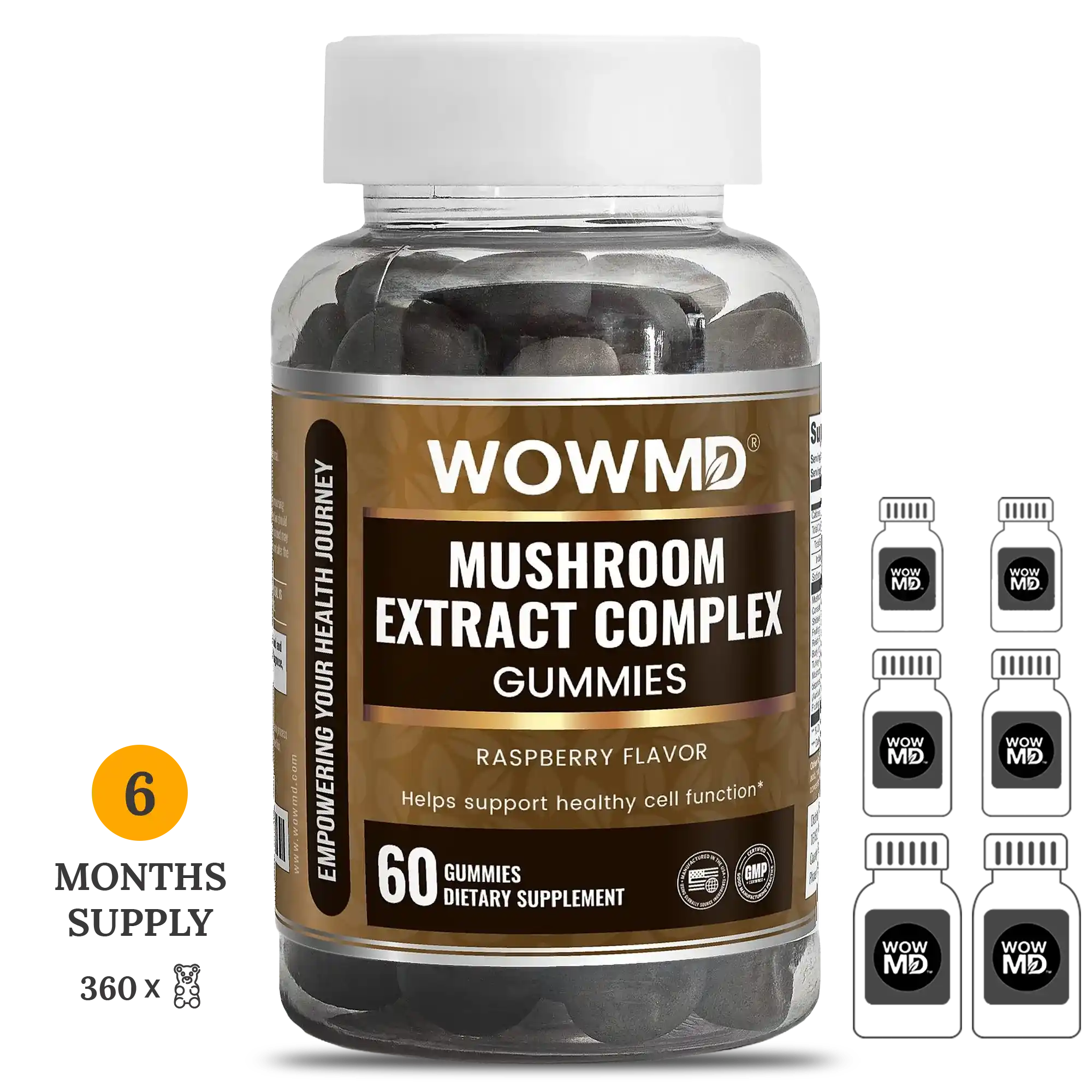 Mushroom Extract Complex Gummies