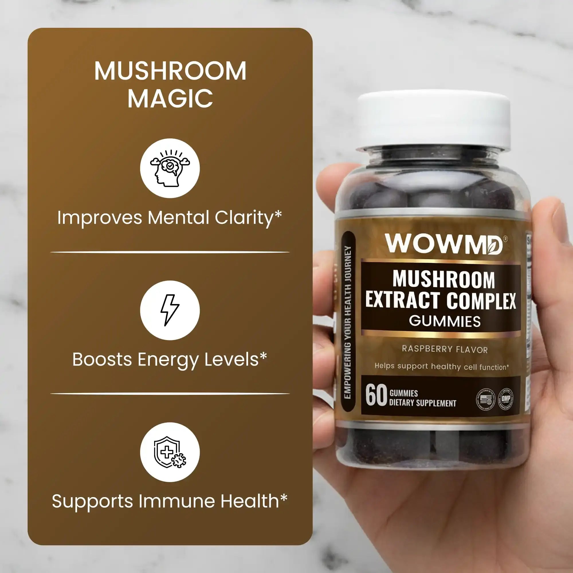 Mushroom Extract Complex Gummies