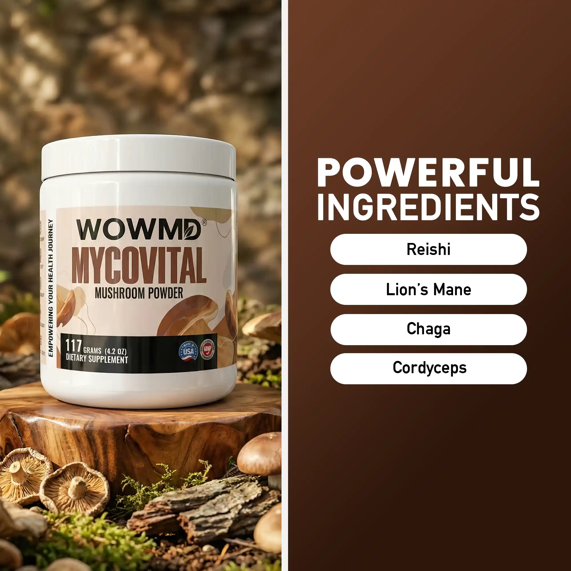 MyCovital Mushroom Powder
