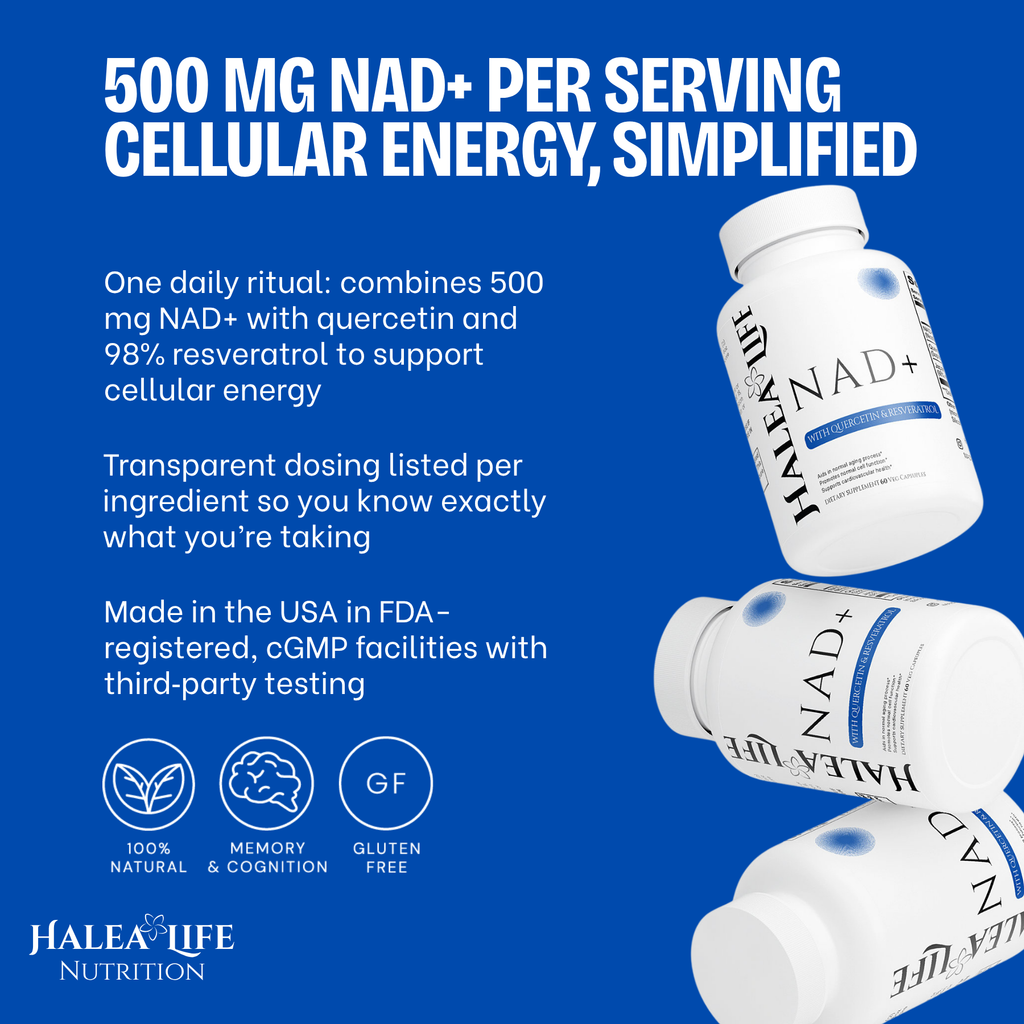 NAD+ Cellular Vitality Capsules 500 mg