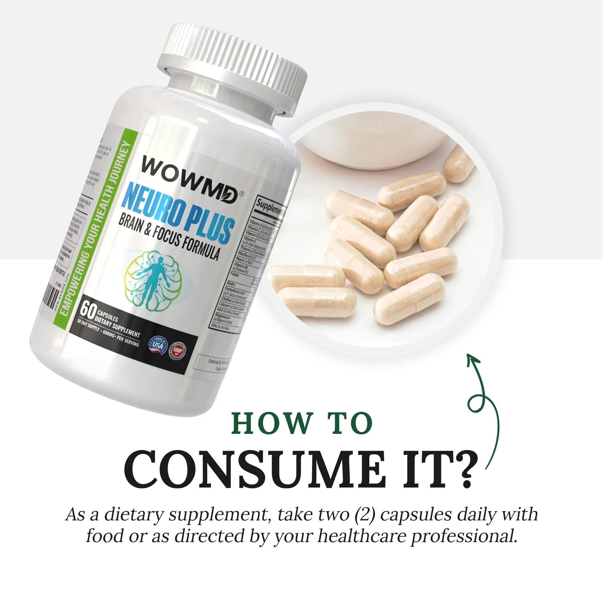 Neuro Plus Brain & Focus Formula