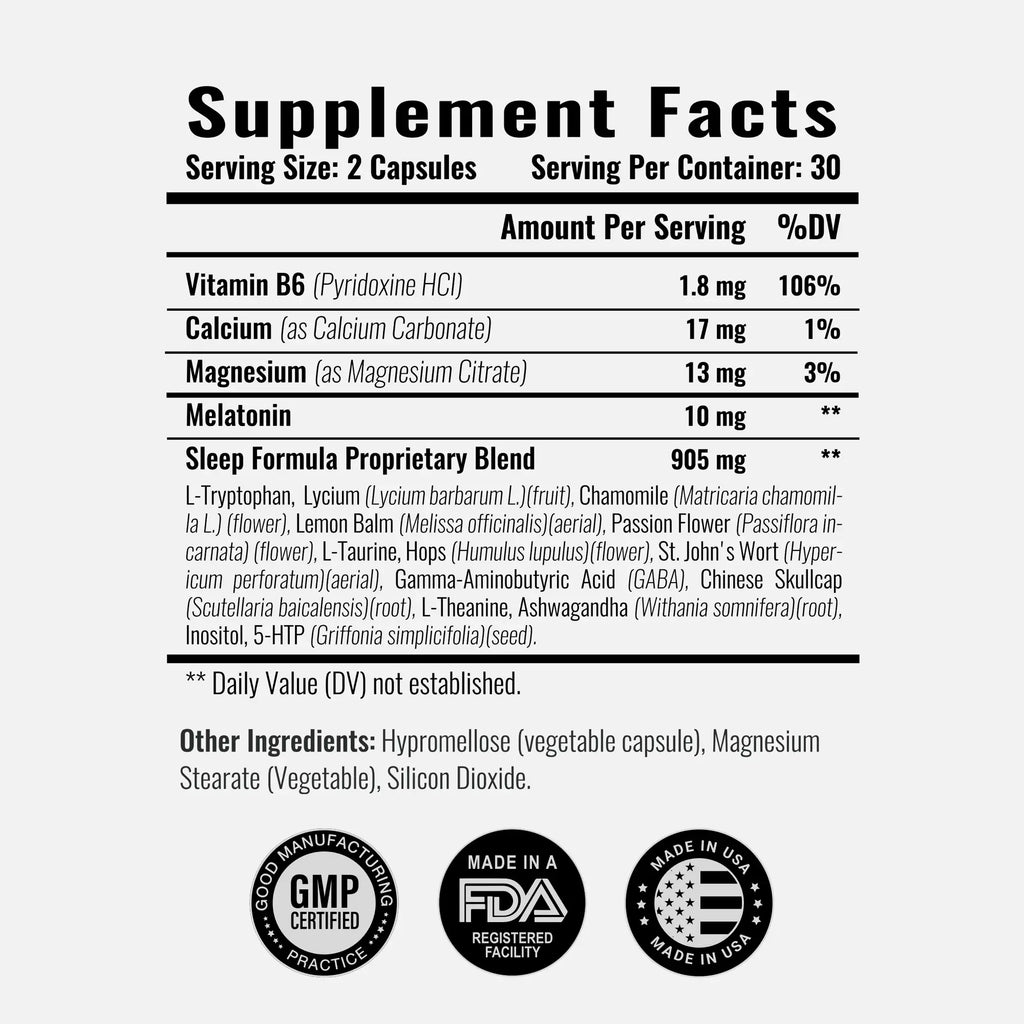 Night Calm - Advanced Sleep Formula