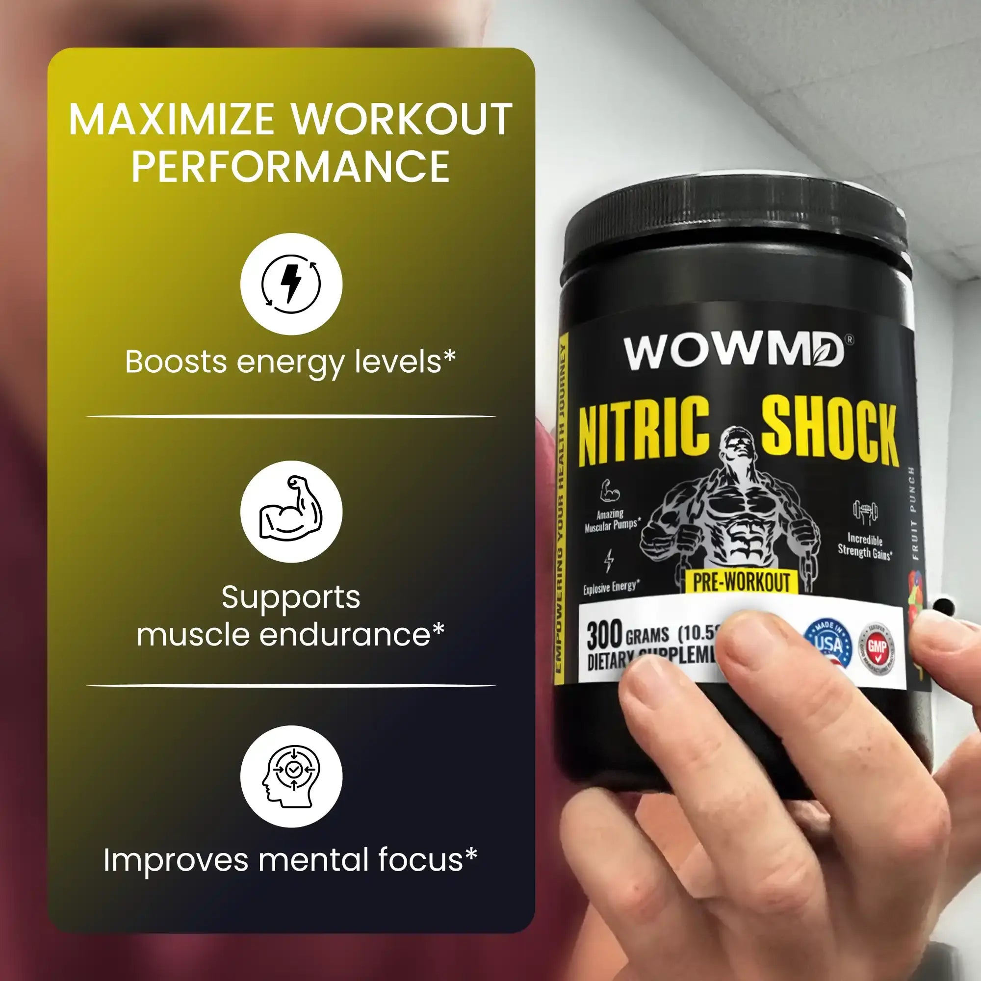 Nitric Shock Pre-Workout