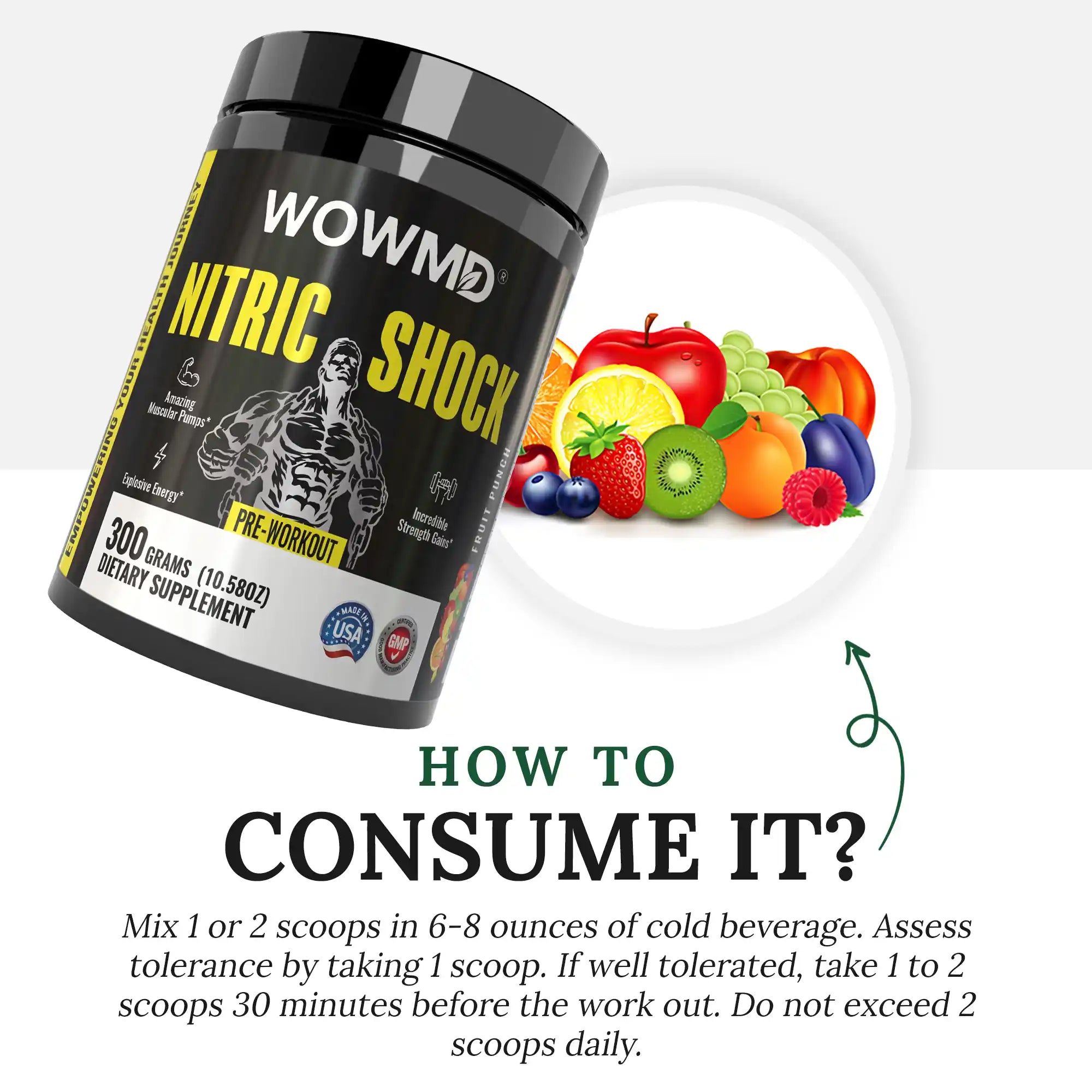 Nitric Shock Pre-Workout