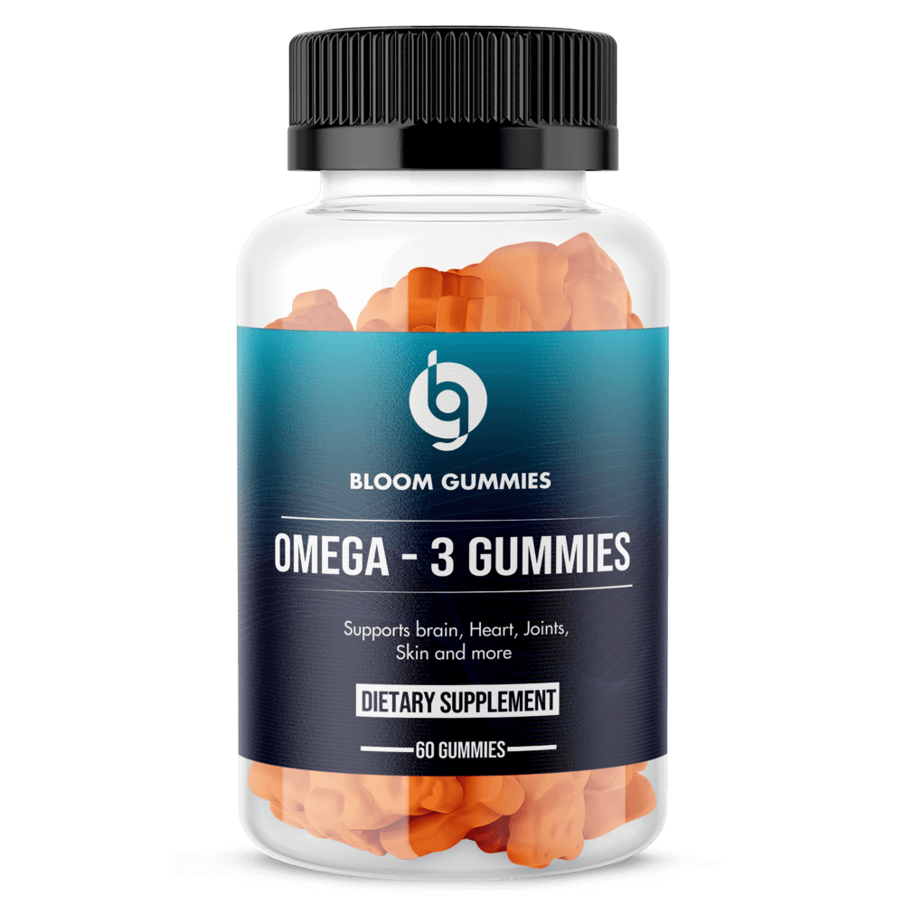 Omega-3 Gummies – Fish Oil EPA & DHA | Heart, Brain & Joint Support | BLOOM by ZNETICS