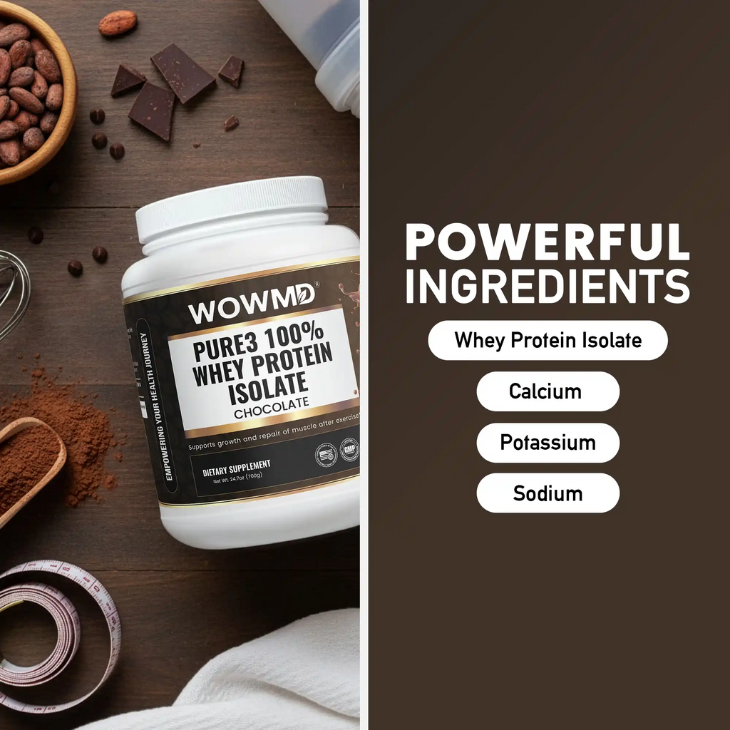 Pure3 100% Whey Protein Isolate (Chocolate)
