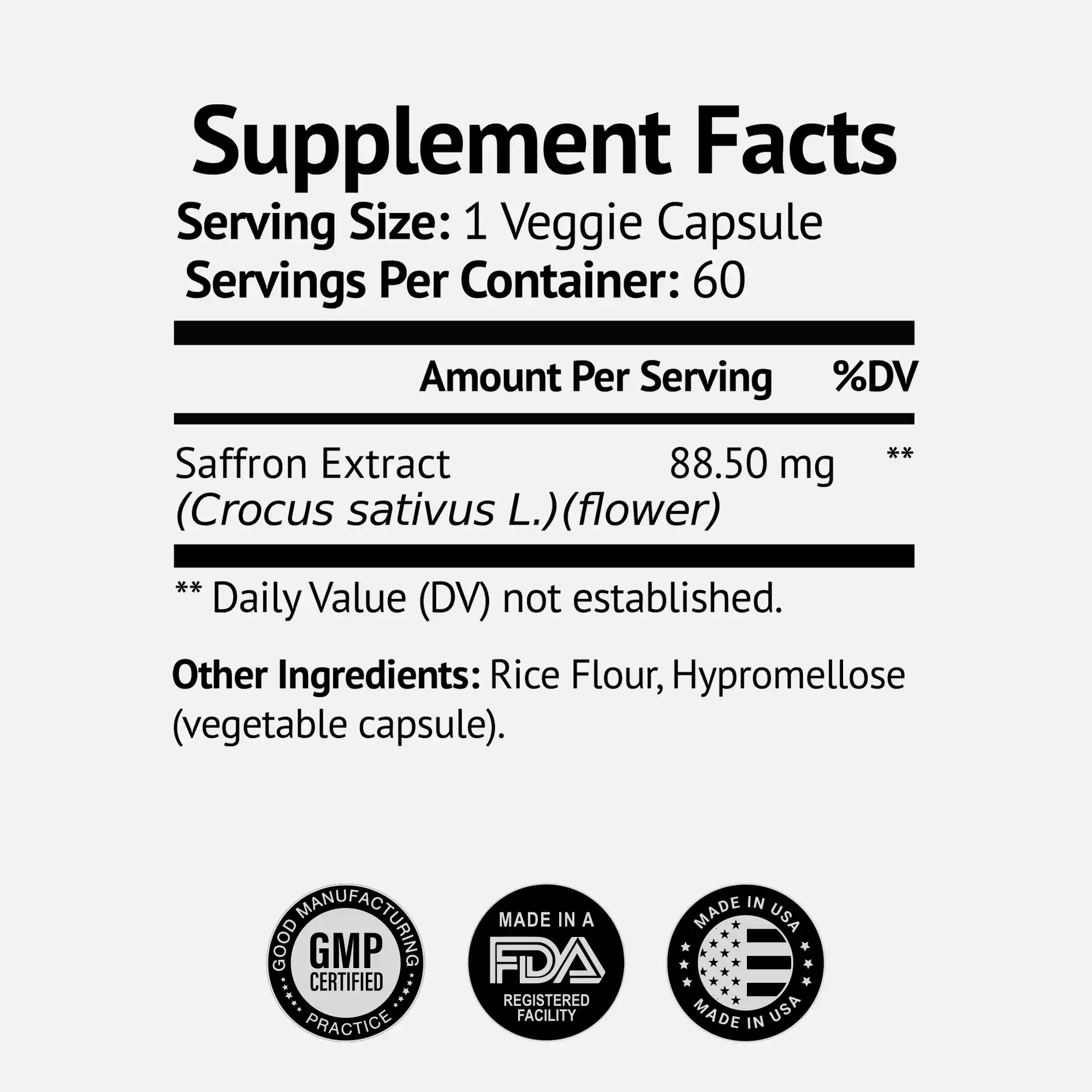 Saffron Extract