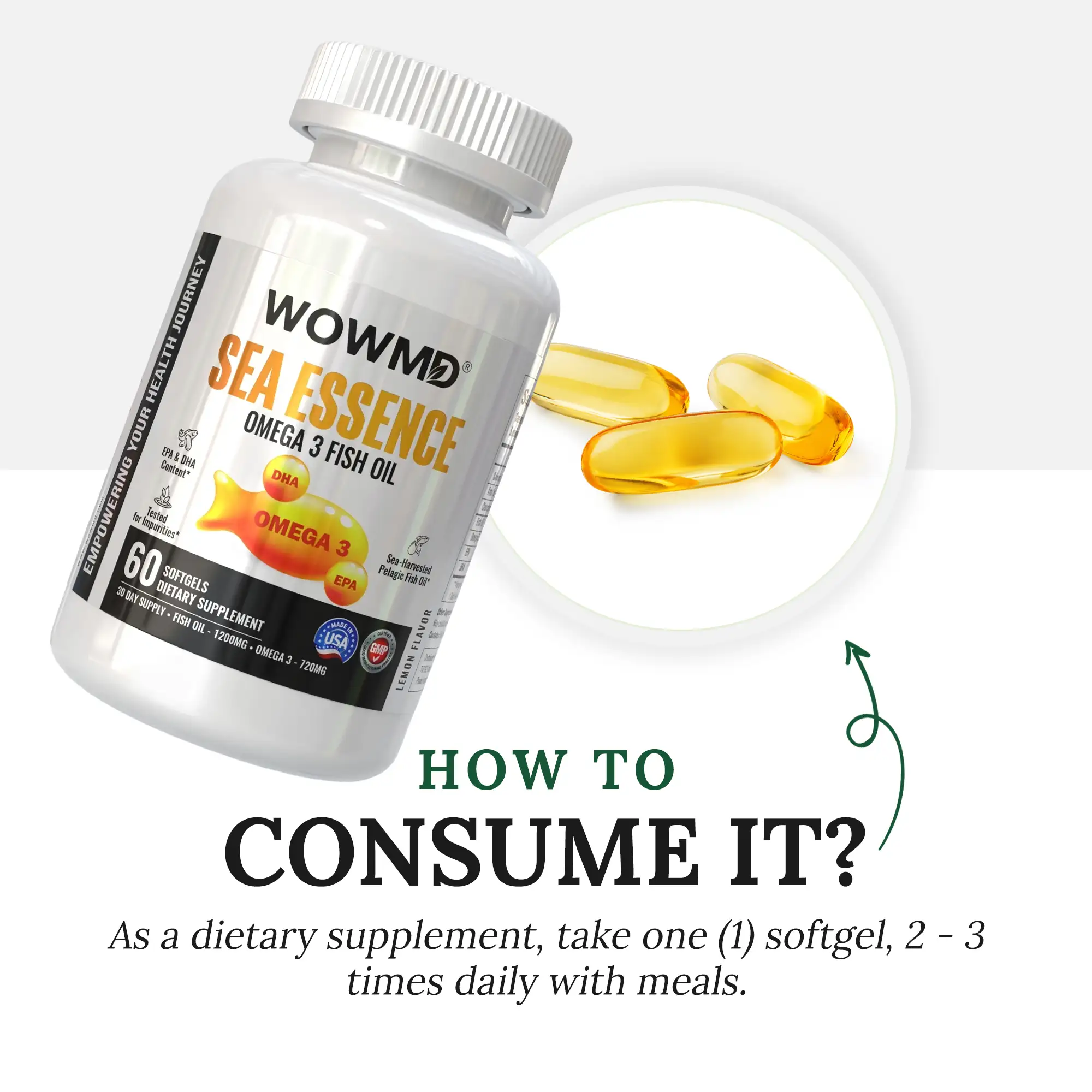 Sea Essence Omega 3 Fish Oil