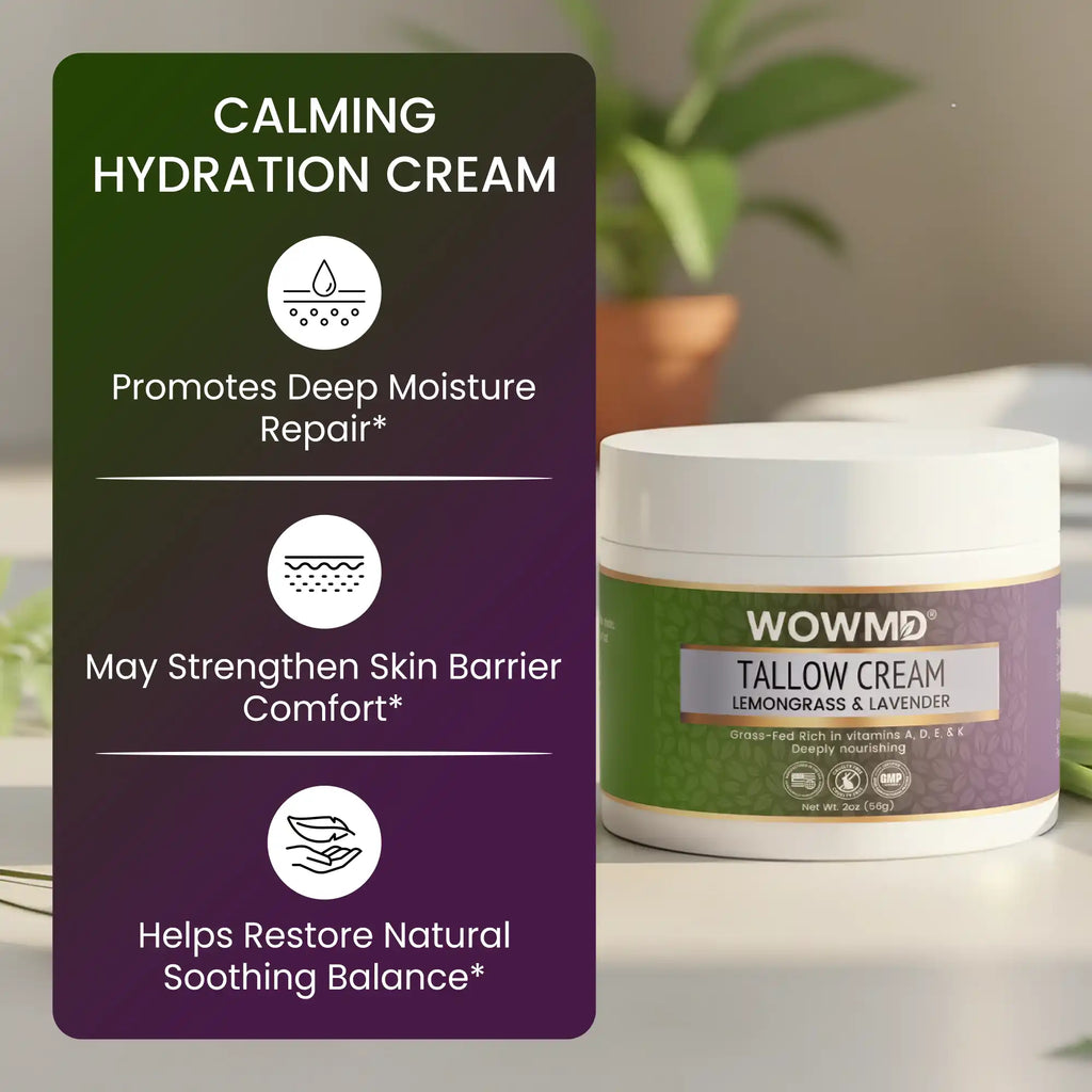 Tallow Cream Lemongrass & Lavender