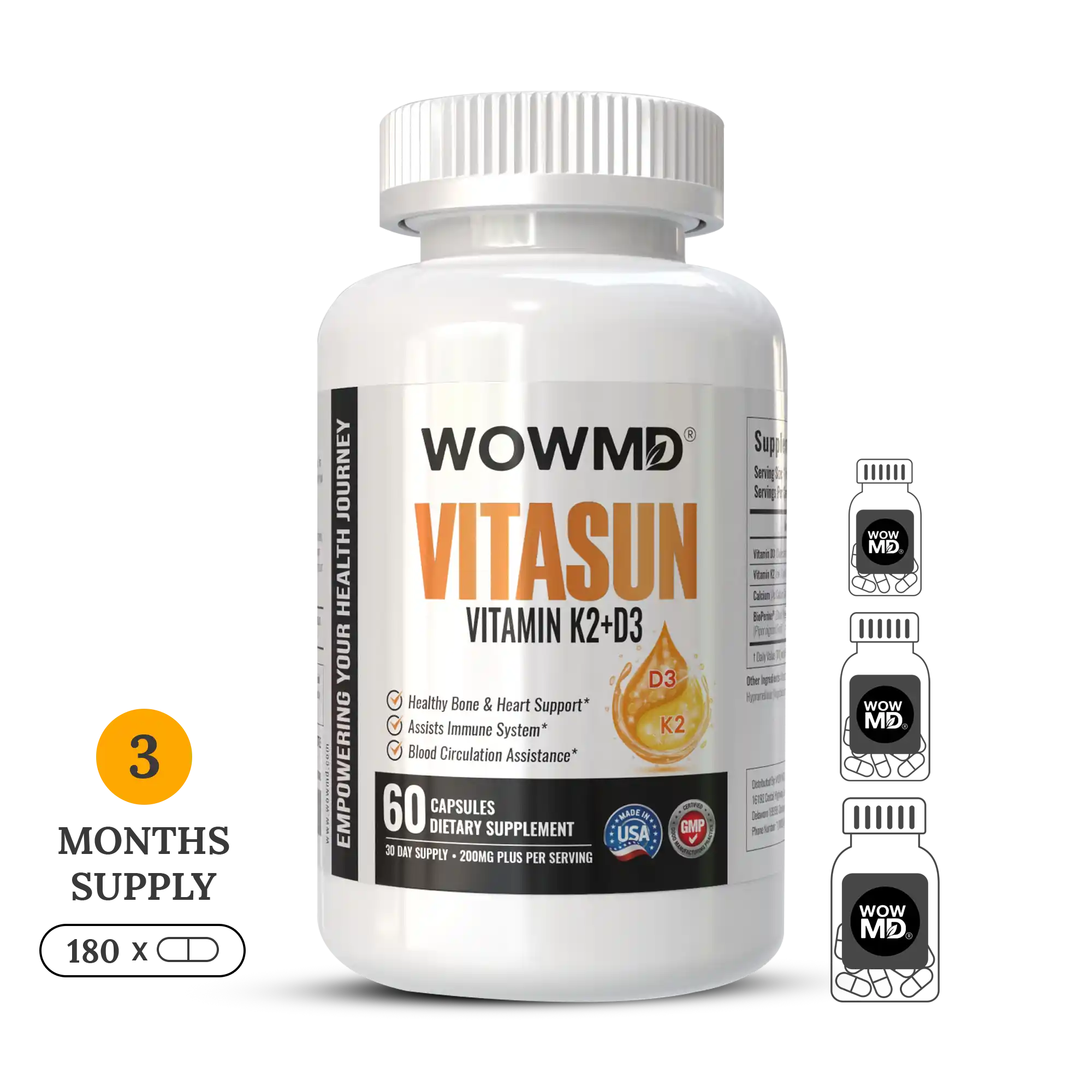 VitaSun Vitamin K2+D3