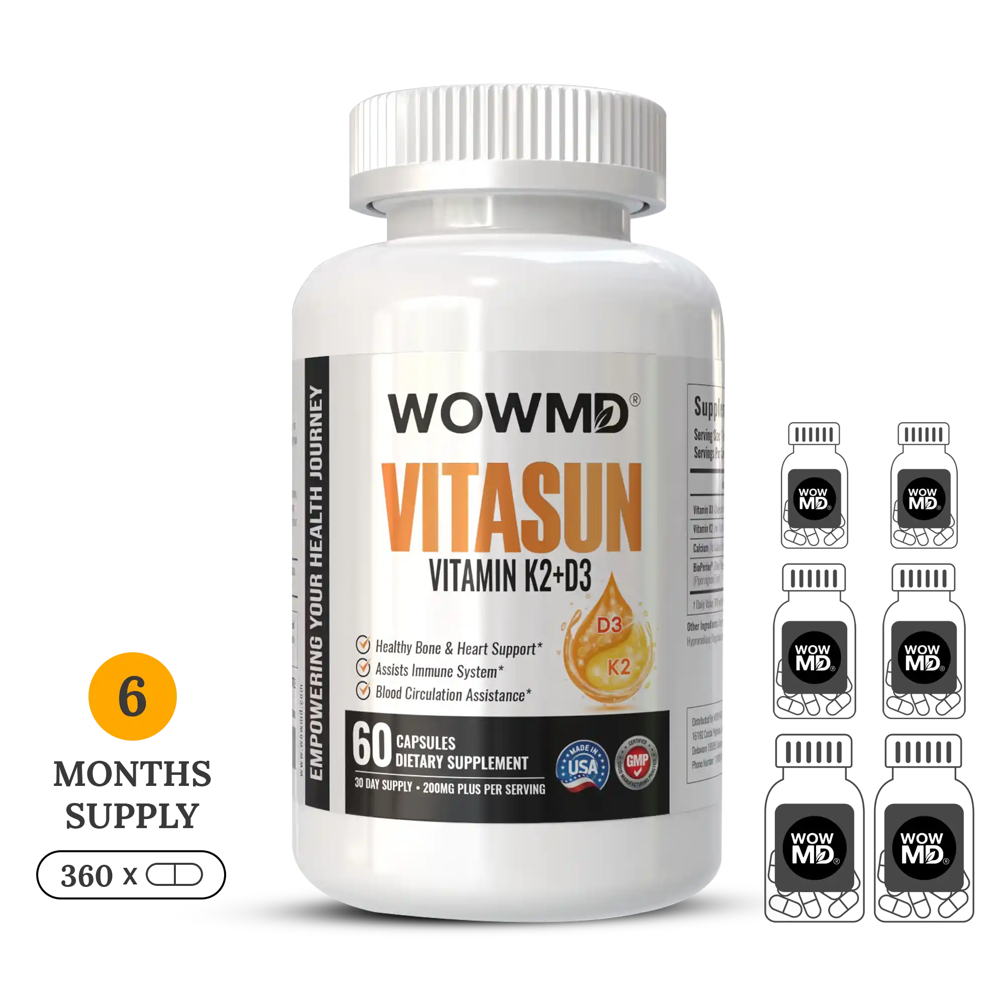 VitaSun Vitamin K2+D3