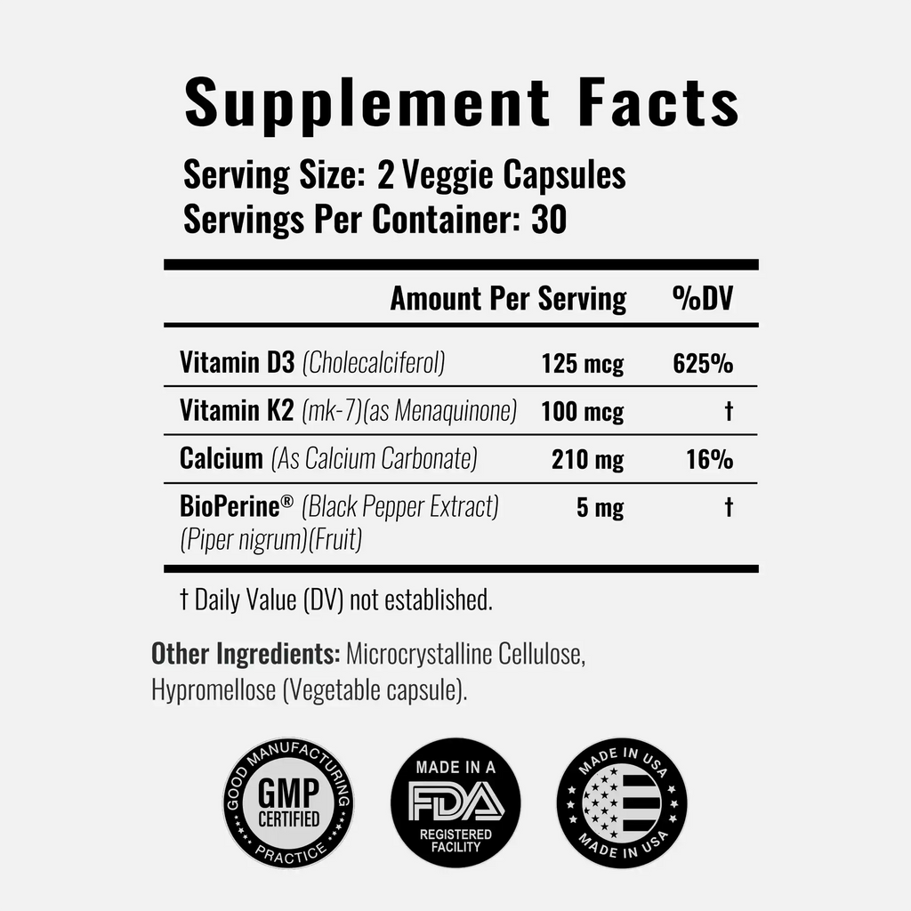 VitaSun Vitamin K2+D3